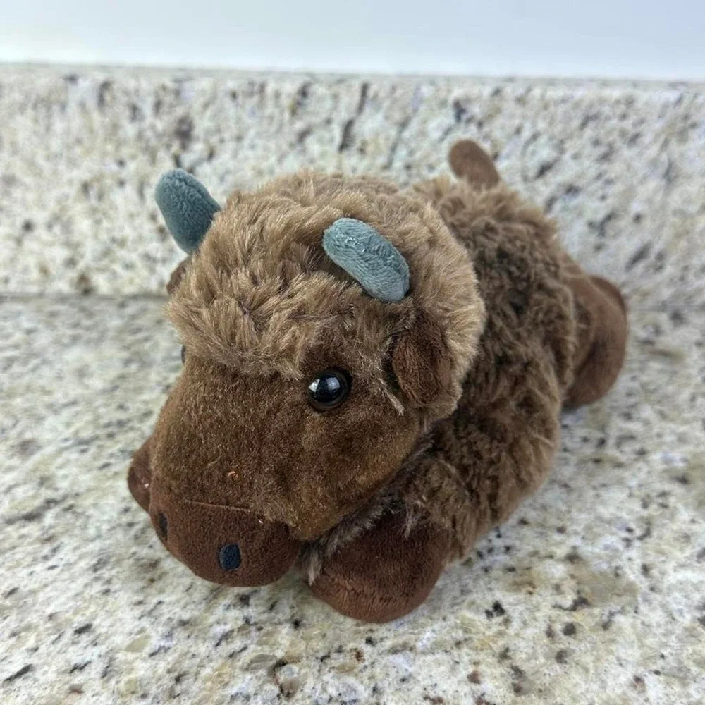 The Petting Zoo Stuffed Bison Plush
